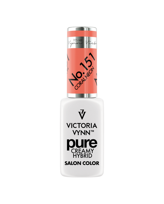 PURE CREAMY HYBRID – 151 Coral Neon 8ml