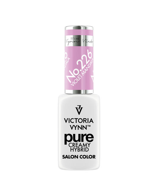 PURE CREAMY HYBRID – 226 Violet Mandala 8ml