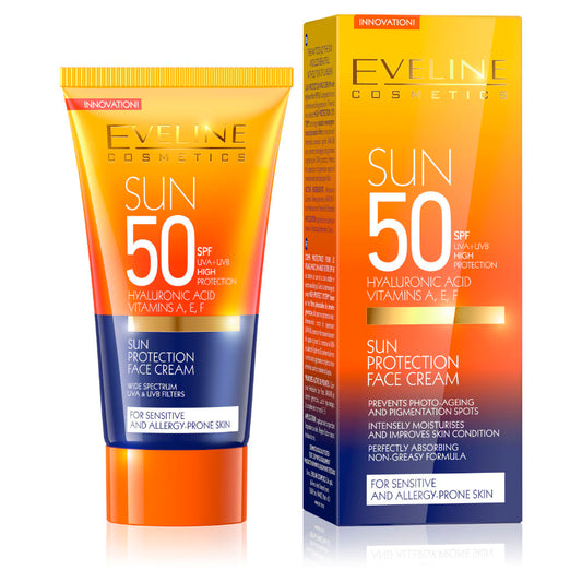 Protetor Solar Rosto – Sun Protection Face Cream SPF50 50ml