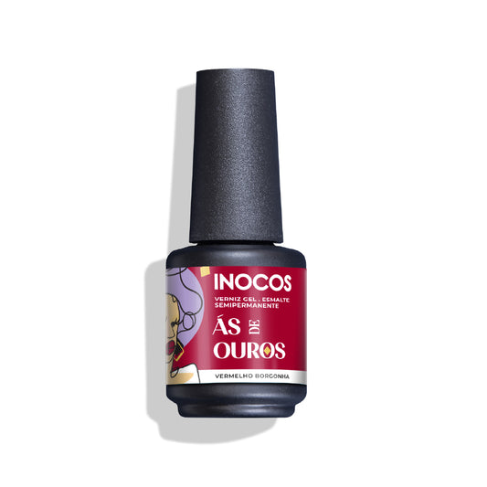 VERNIZ GEL INOCOS QH5 AS DE OUROS, 15 ML
