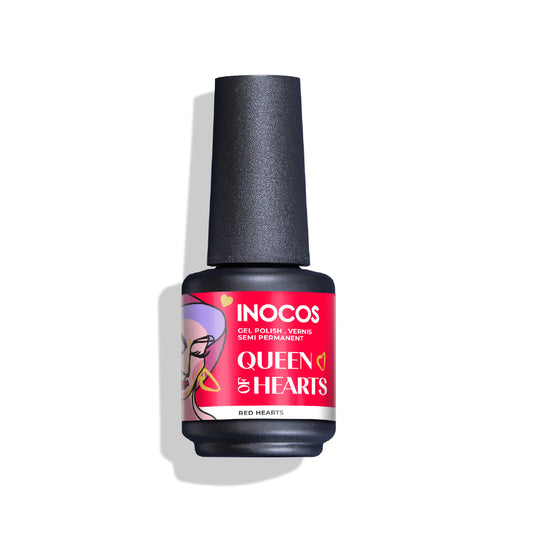 VERNIZ GEL INOCOS QH1 DAMA DE COPAS, 15 ML