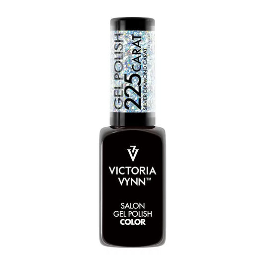 GEL POLISH 225 Carat SILVER Diamond 8ml
